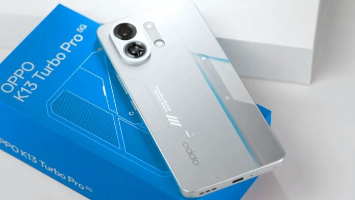 Oppo K13 Turbo Pro smartphone with premium design, advanced specs, and high-speed performance