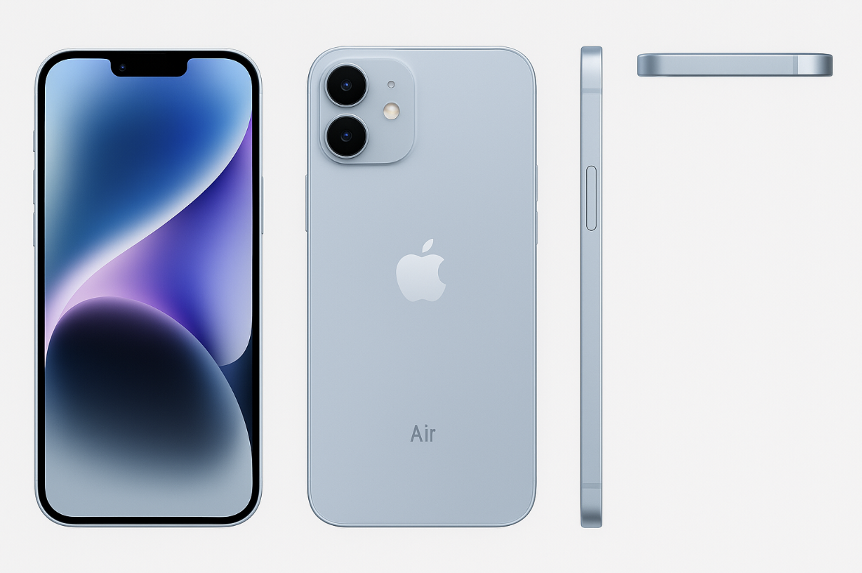 iPhone Air (Expected) – Ultra-Lightweight Apple Flagship Leaks & Specs