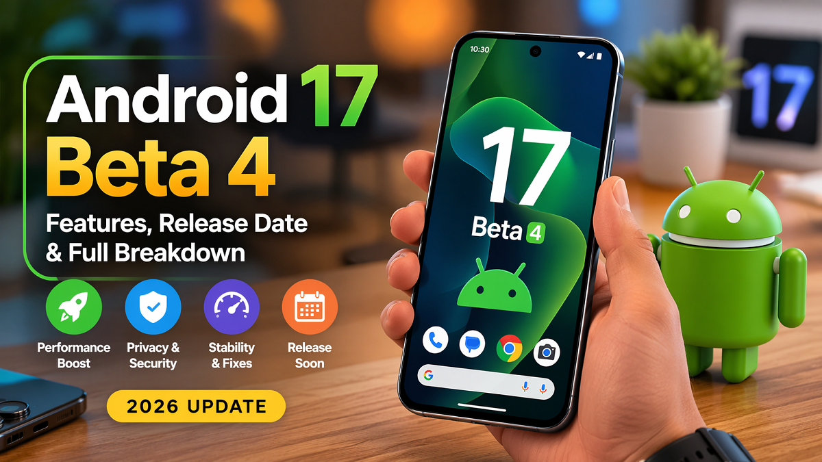 Android 17 Beta 4 Released: Features, Performance Boost & What’s New (2026 Update)