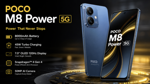 POCO M8 Power 5G: Specifications, 8000mAh Battery, Price, Launch Date & Features