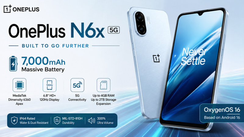 OnePlus N6x 5G: Full Specifications, Features, Price and Everything You Need to Know