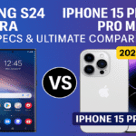 Phone Review 10 Samsung S24 Ultra vs iPhone 15 Pro Max Full Specs