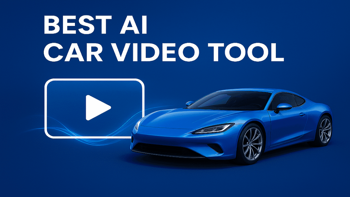 Best AI Car Video Tool in 2025 1 Best AI car video tool