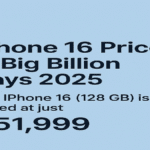 Phone Review 3 iPhone 16 Price in Flipkart Big Billion Days 2025