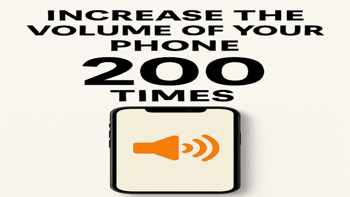 How to Increase the Volume