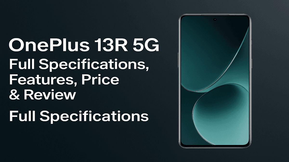 Phone Review 18 OnePlus 13R 5G full specifications and features