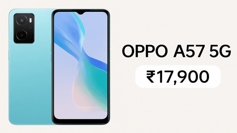 OPPO A57 5G – Mid-Range 5G Phone with 90Hz Display & Dimensity