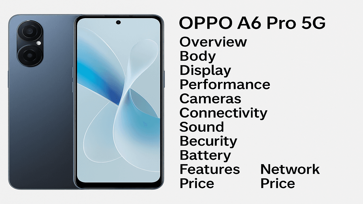 Phone Review 19 Oppo A6 Pro 5G