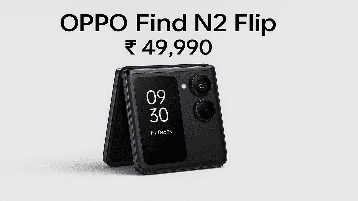OPPO Find N2 Flip ₹ 49,990 : Full Specifications, Price, Best Offers And Faqs