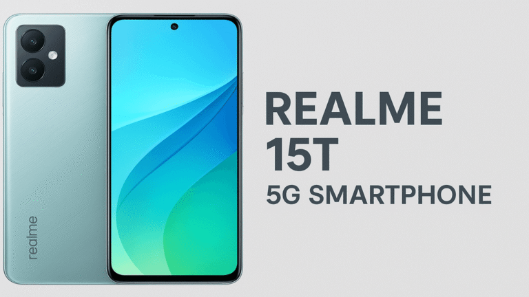Realme 15t 5g specifications: Features, Price & Launch Date in India