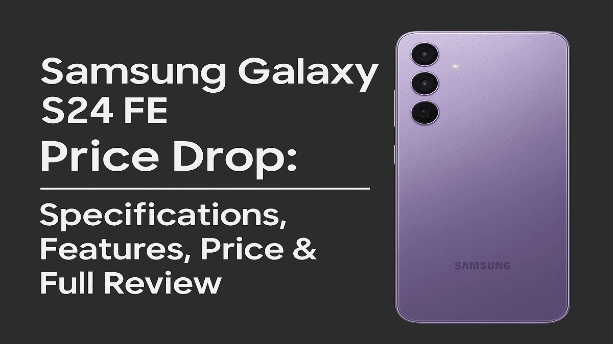 Phone Review 17 Samsung Galaxy S24 FE Price Drop