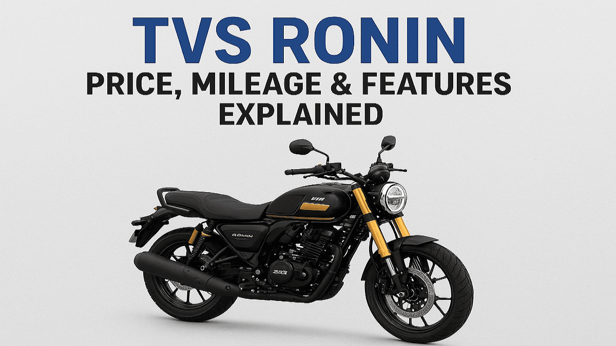 TVS Ronin Price, Mileage, Features, Specs & Review (2025)
