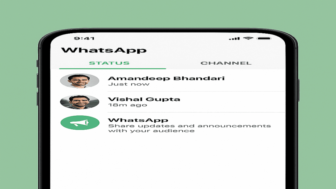 Features of WhatsApp Status-Channel Message – RahSha