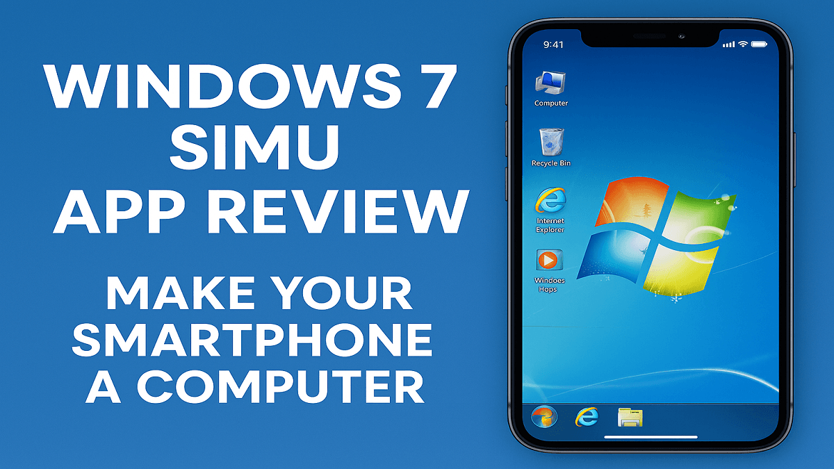 Windows 7 Simu App Review: Make Your Smartphone Computer 1 Win7 Simu App